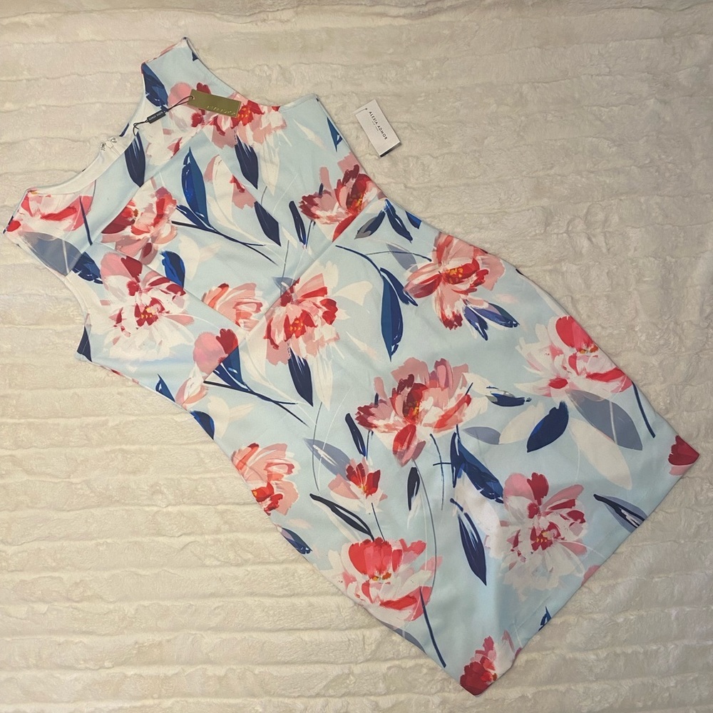 NWT Floral Sheath Dress